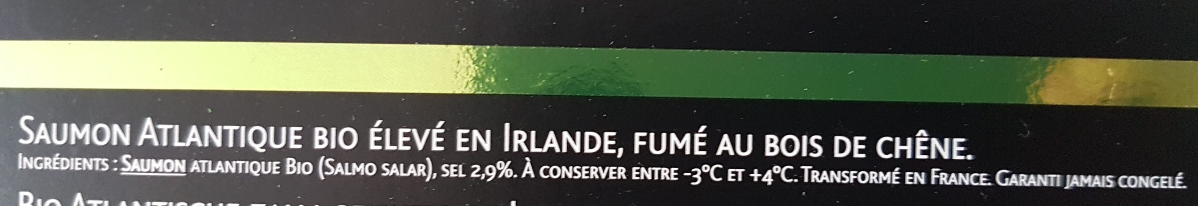 Labeyrie Saumon fumé grandes origines packshot