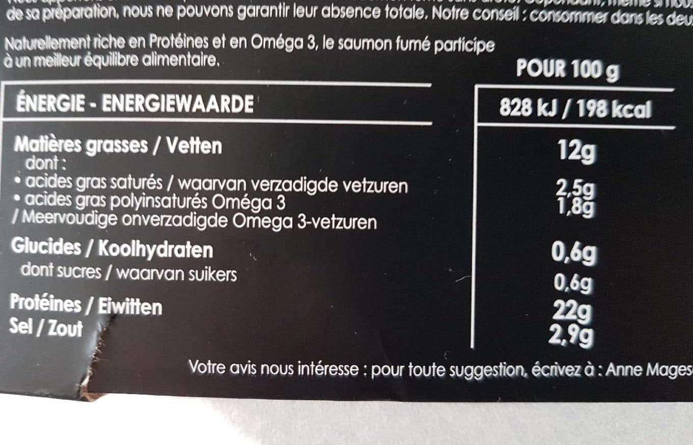 Labeyrie Saumon fumé grandes origines packshot