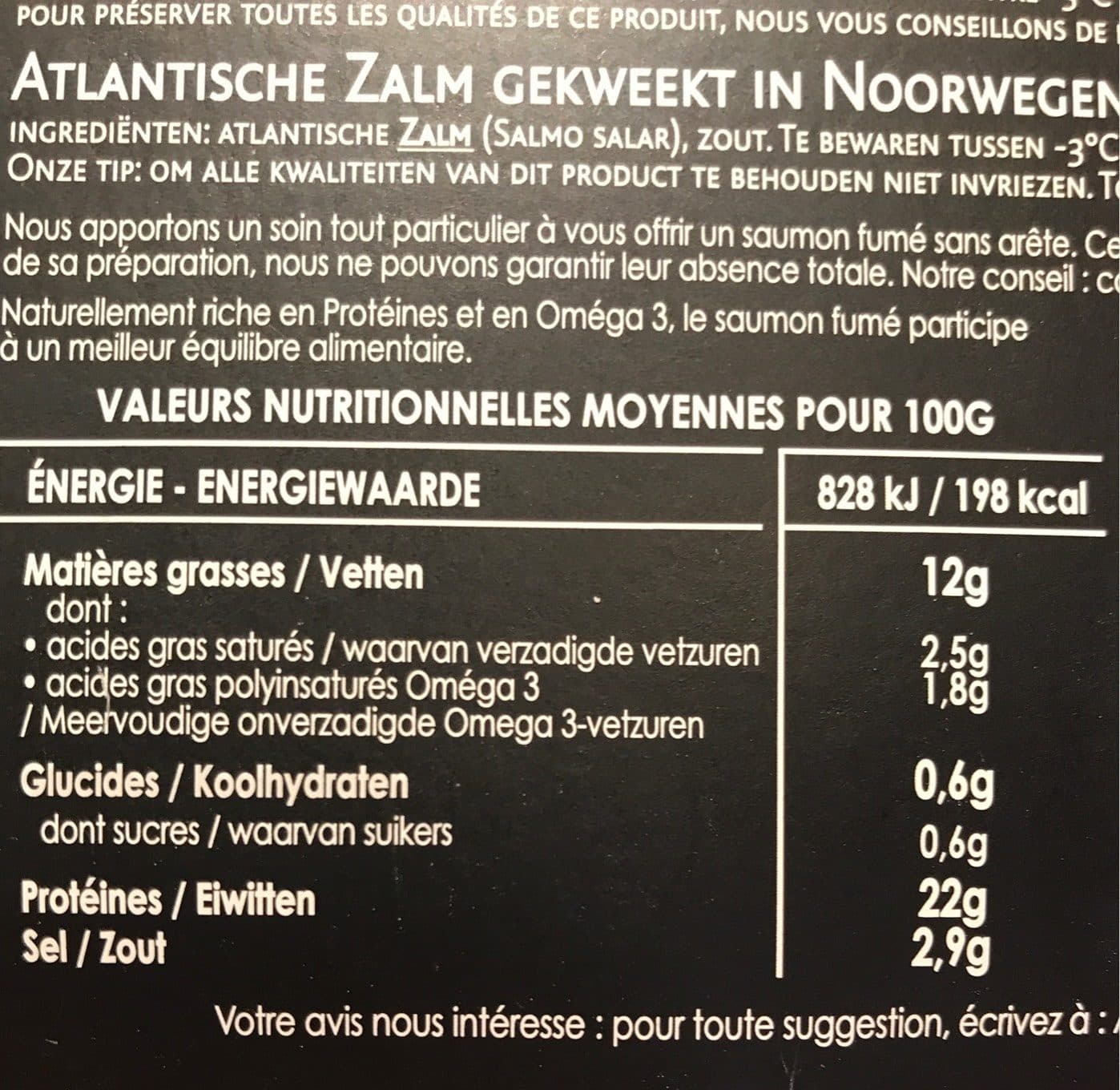 Labeyrie Saumon Fumé Norvège packshot