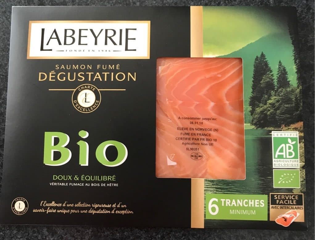 Labeyrie Saumon fumé Dégustation packshot