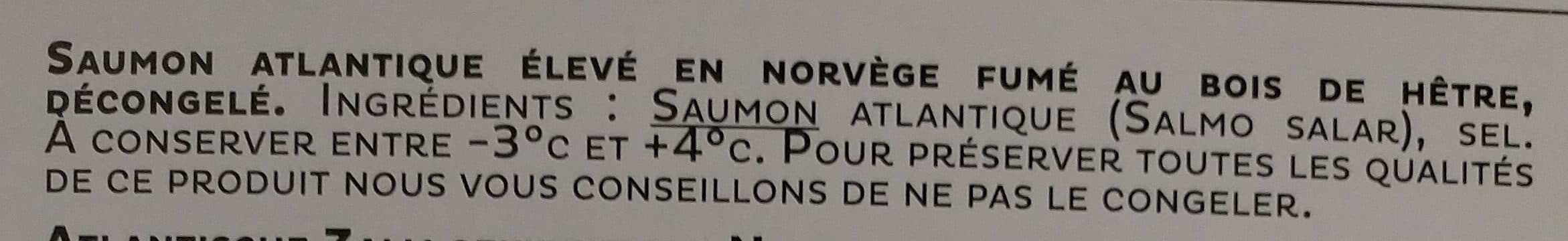 Labeyrie Saumon fumé Le Norvège Labeyrie packshot