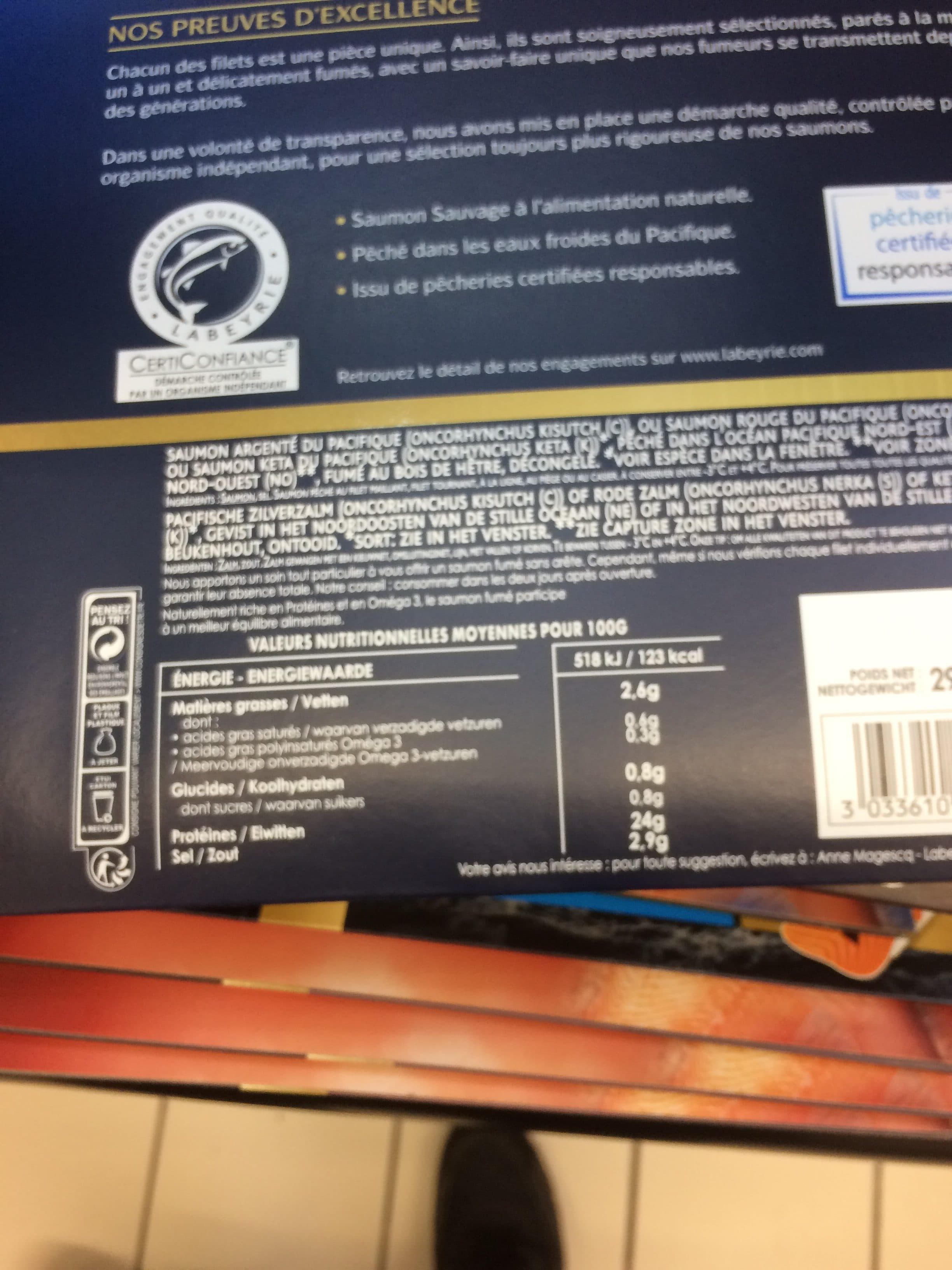 Labeyrie Le Sauvage du Pacifique packshot