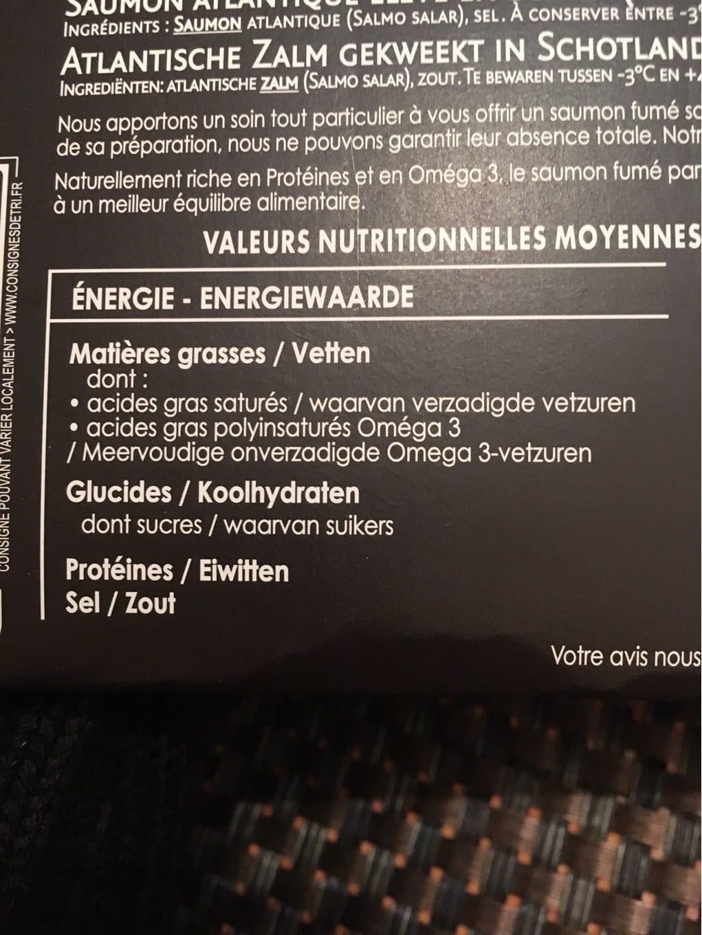 Labeyrie Saumon fumé degustation packshot