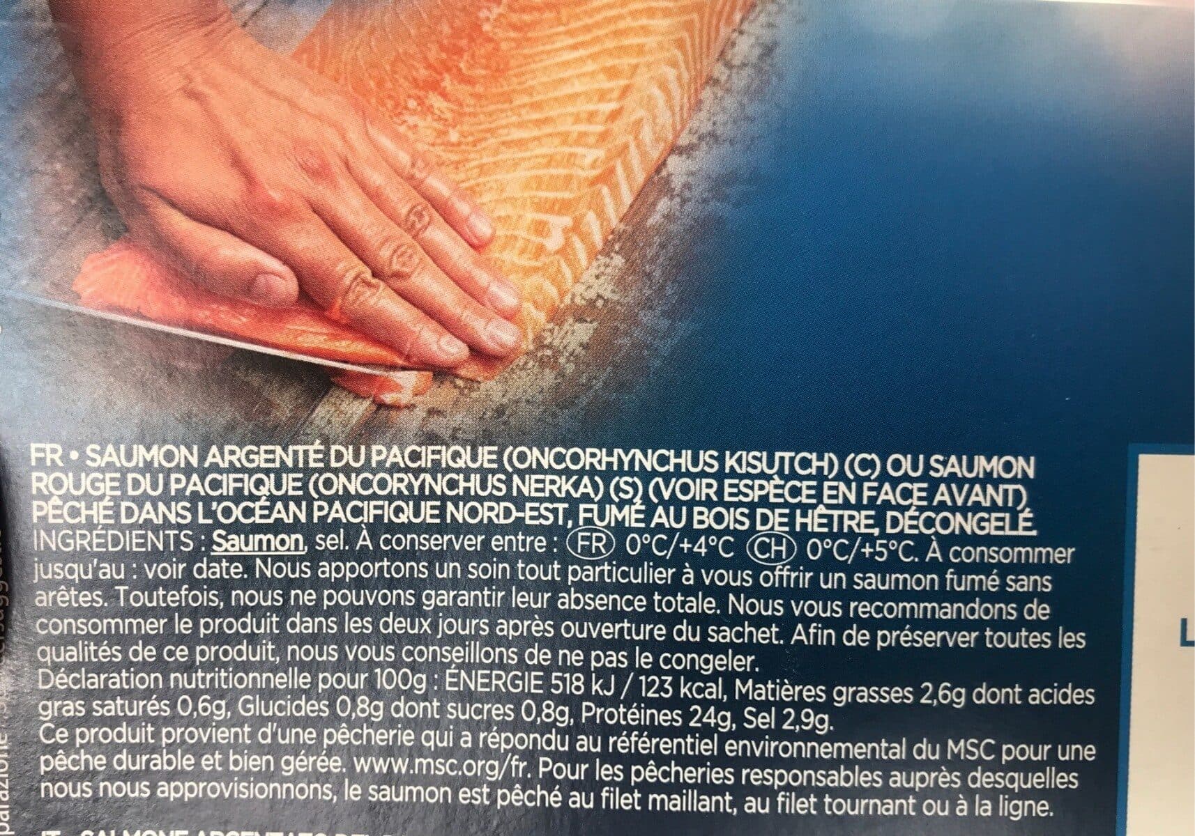 Labeyrie Saumon fumé packshot
