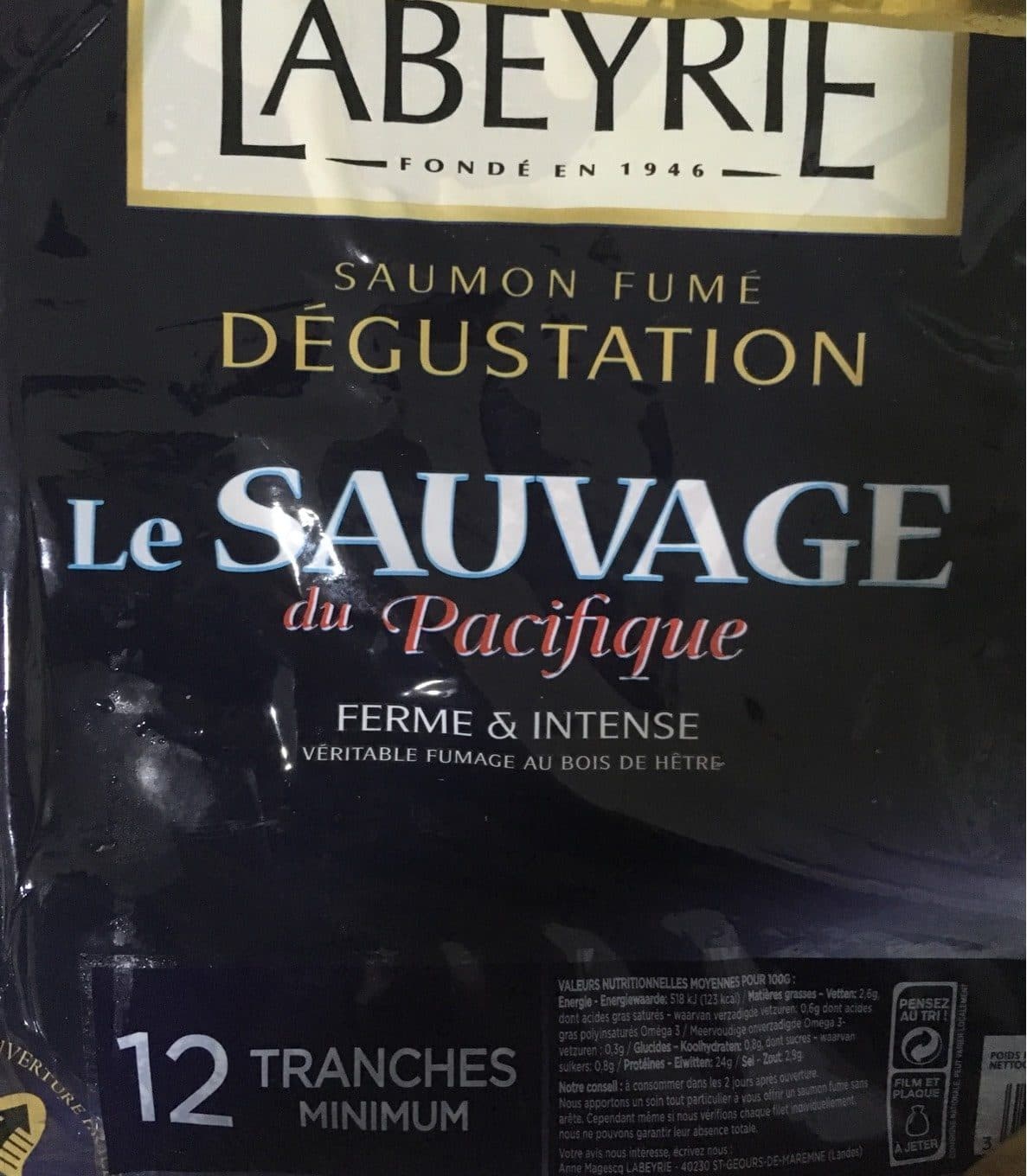 Labeyrie Saumon Fume packshot