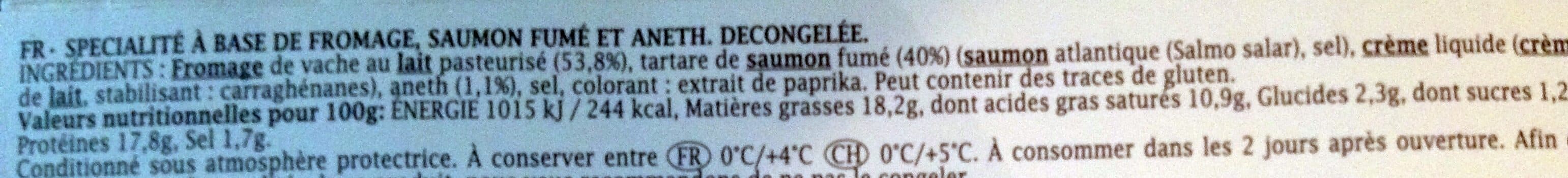 Labeyrie Bouchées gourmandes saumon fumé et aneth packshot