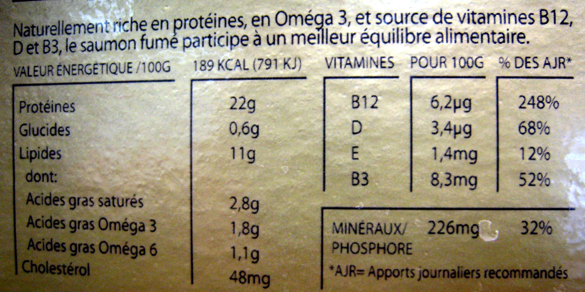 Labeyrie Saumon fumé Ecosse Labeyrie packshot