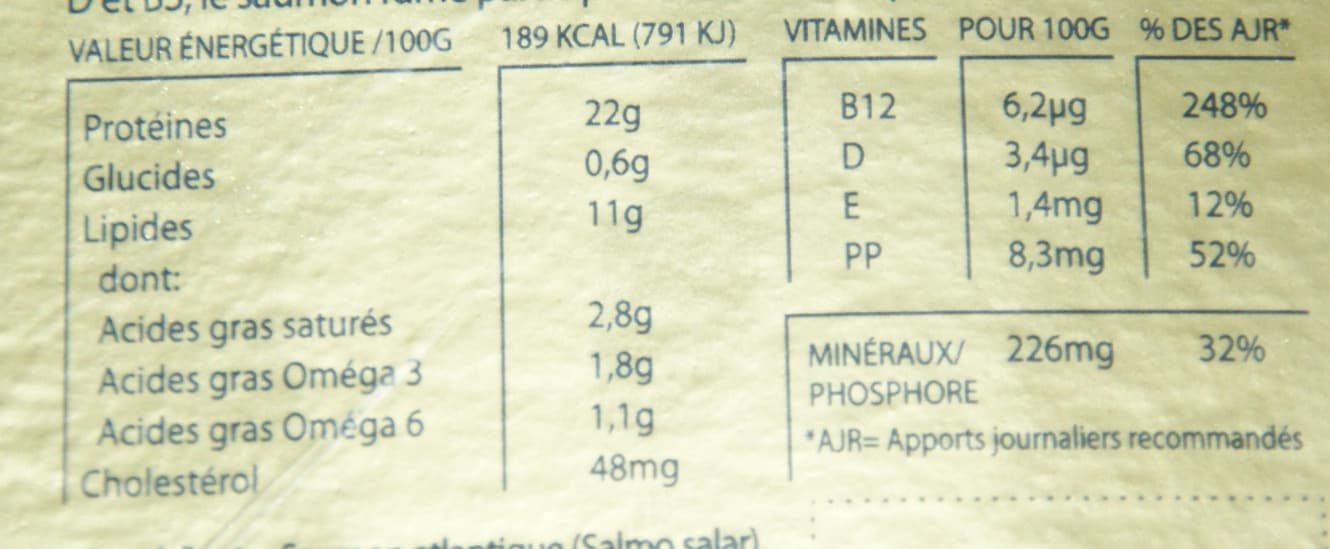 Labeyrie Saumon fumé boisé packshot