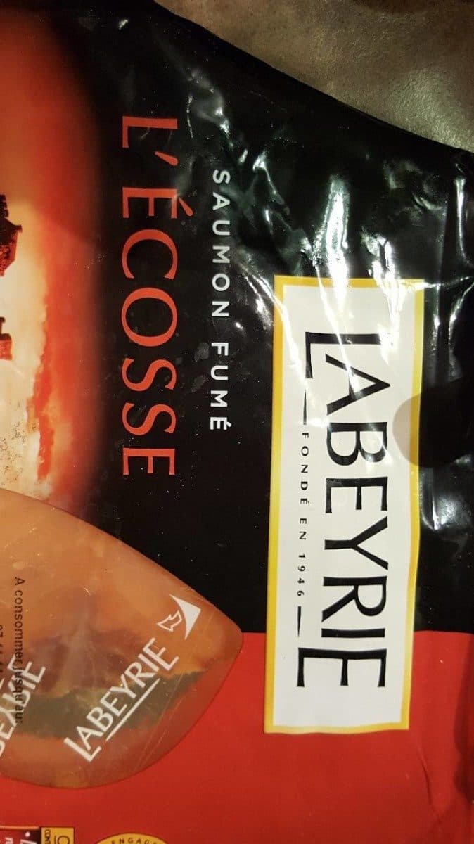 Labeyrie Saumon fumé d'ecosse packshot