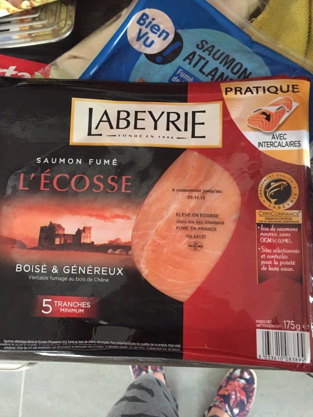 Labeyrie Saumon Fumé Ecosse packshot