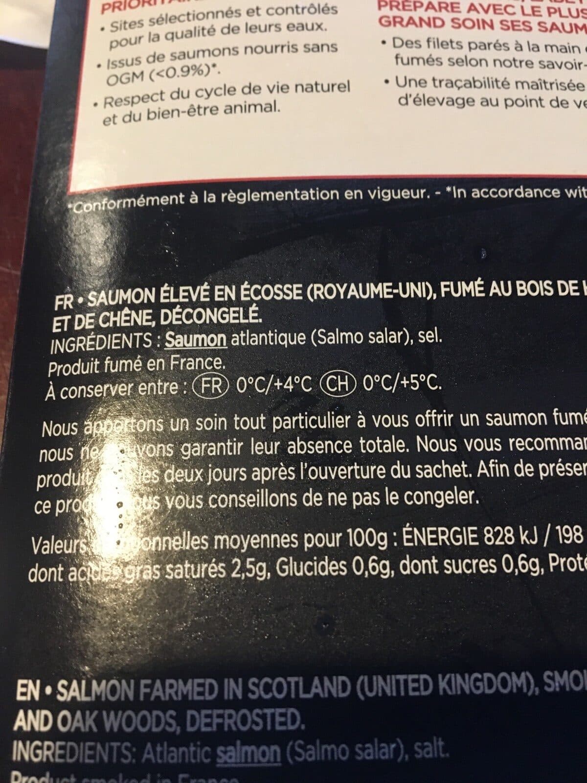 Labeyrie Labeyrie Scottish Smoked Salmon 75G packshot