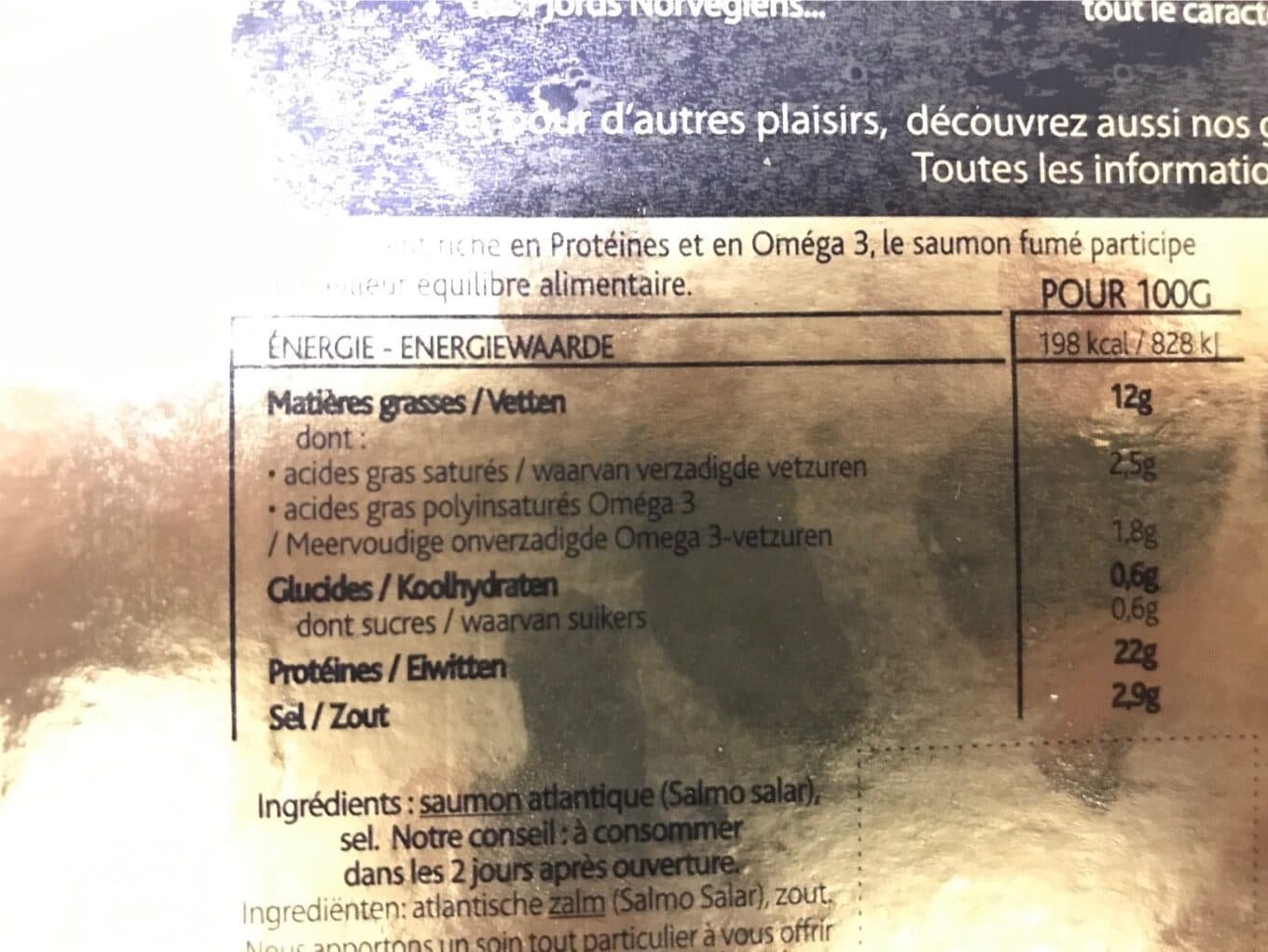 Labeyrie Saumon fumé le Norvège packshot