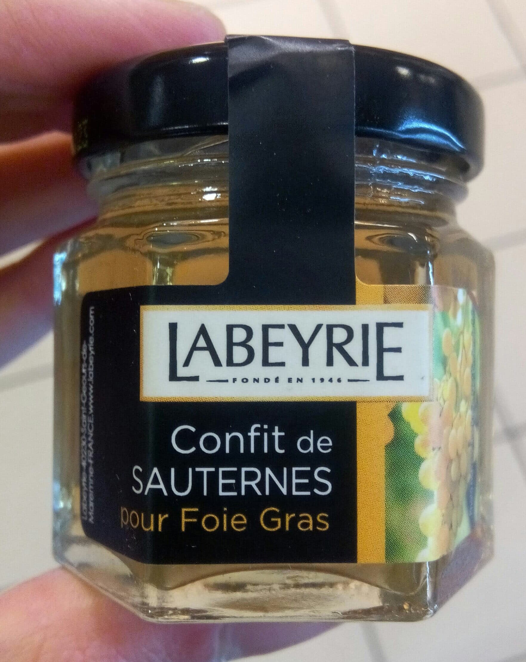 Labeyrie Confit de Sauternes packshot