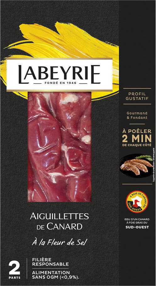 Labeyrie Aiguillettes de canard du Sud-Ouest Fleur de Sel packshot