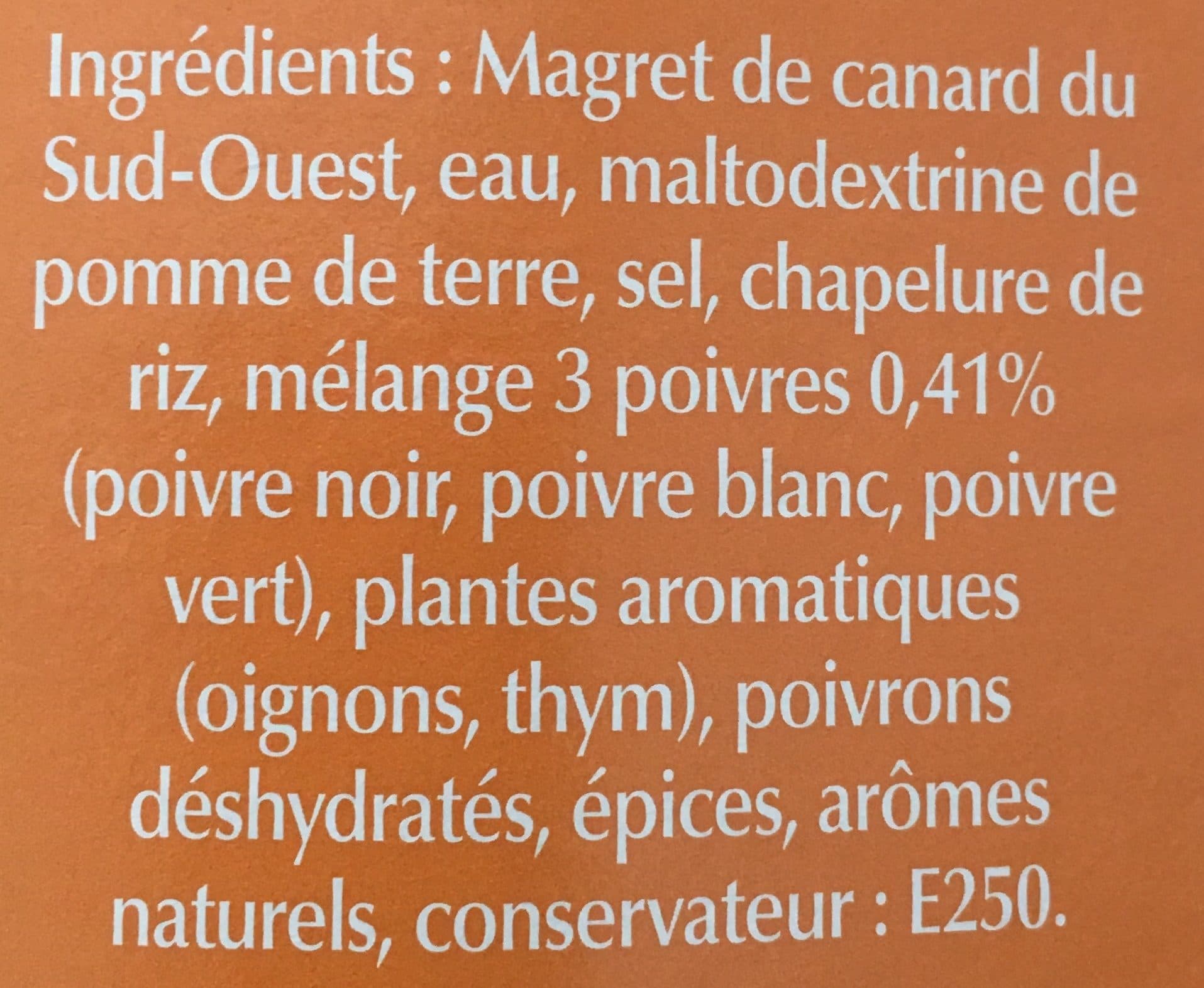 Labeyrie Magret de Canard Tranché du Sud-Ouest Mariné aux Trois Poivres packshot