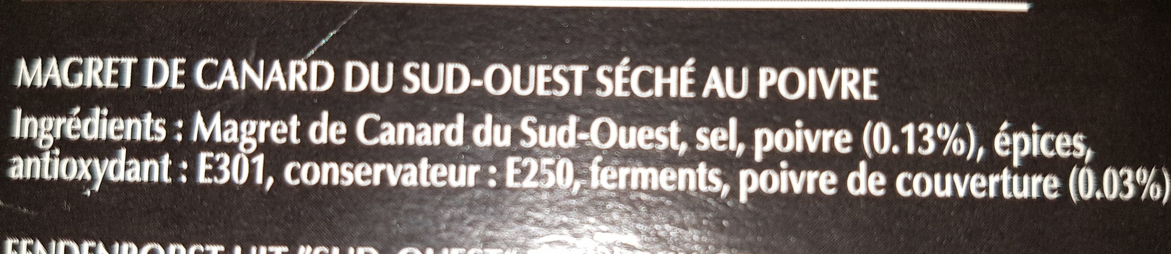 Labeyrie Magret de Canard Séché du Sud-Ouest au poivre packshot