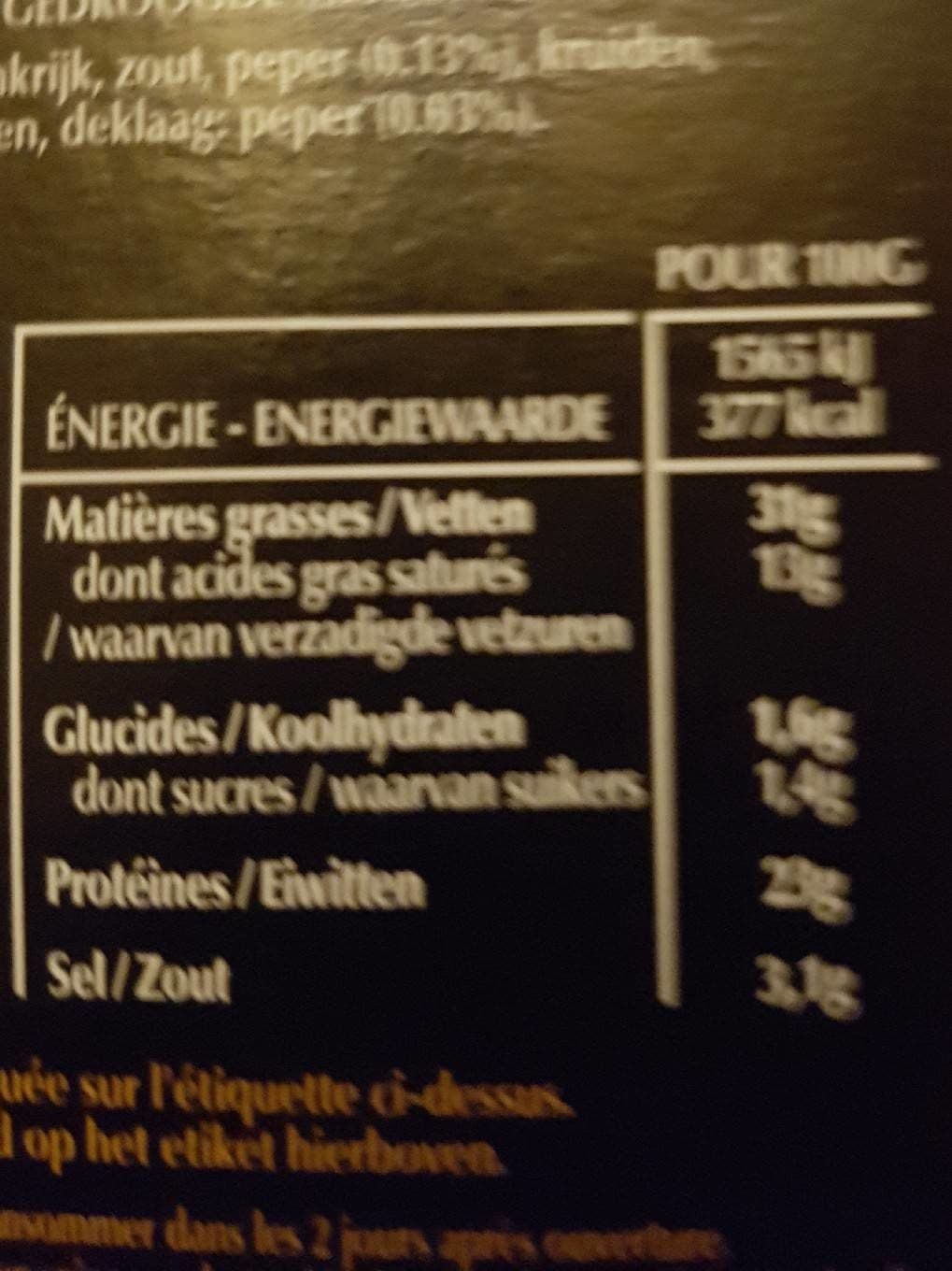 Labeyrie Magret de Canard Séché du Sud-Ouest au poivre packshot