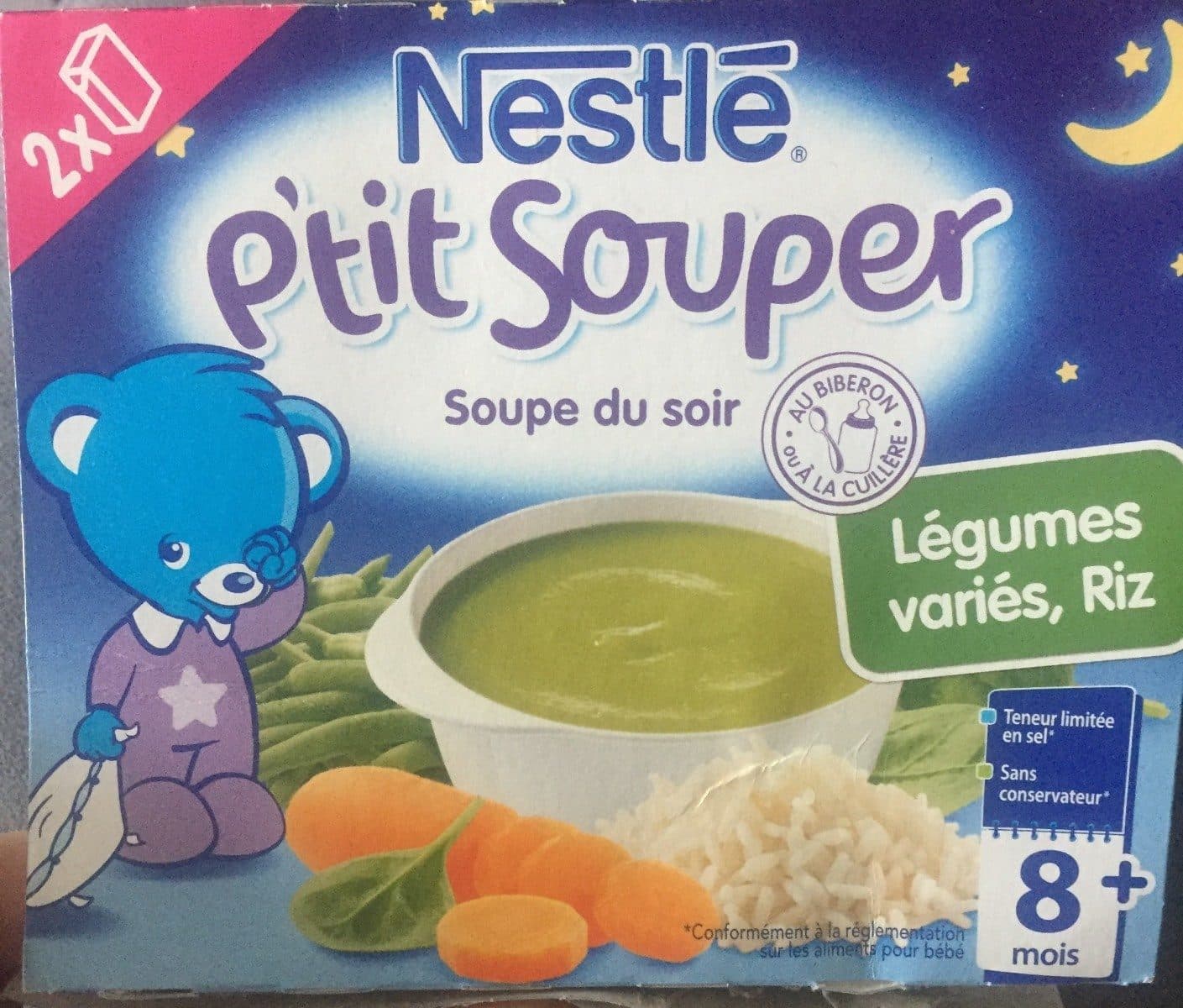 Nestlé P'tit Souper packshot