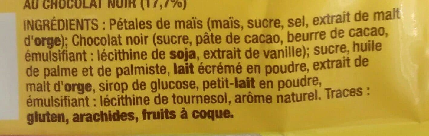 Nestlé Barre céréales au chocolat noir packshot