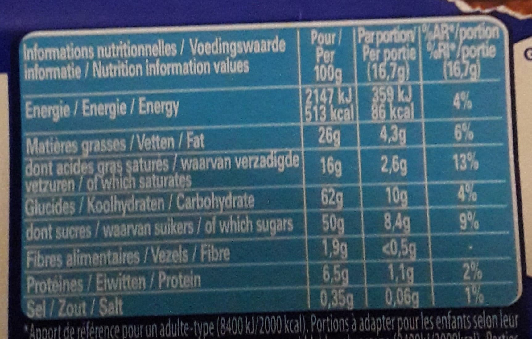 Nestlé CRUNCH Lait Tablette 100g packshot