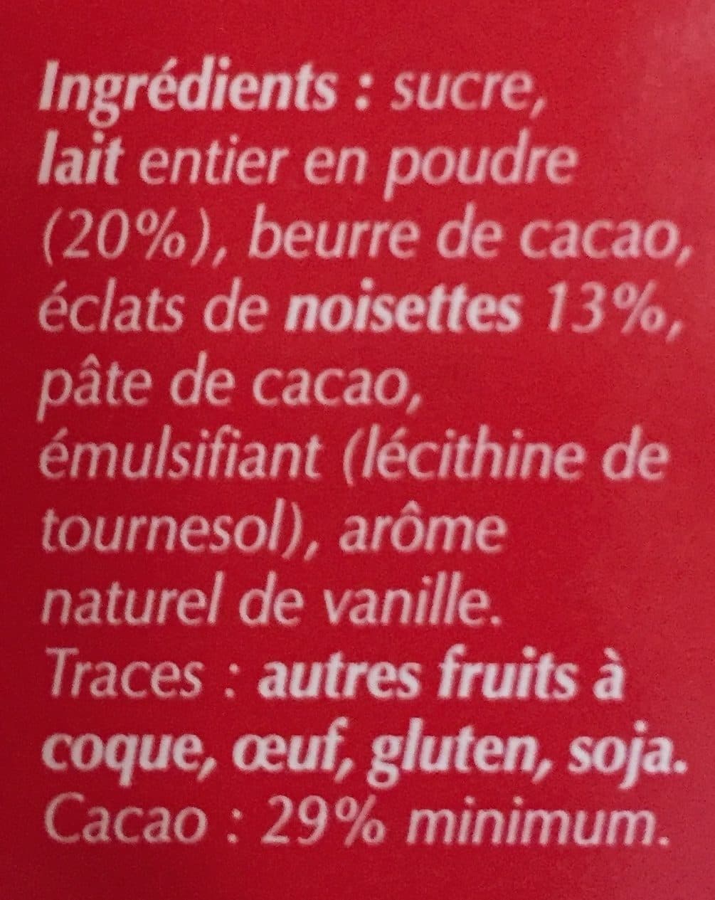Nestlé Chocolat Au Lait packshot