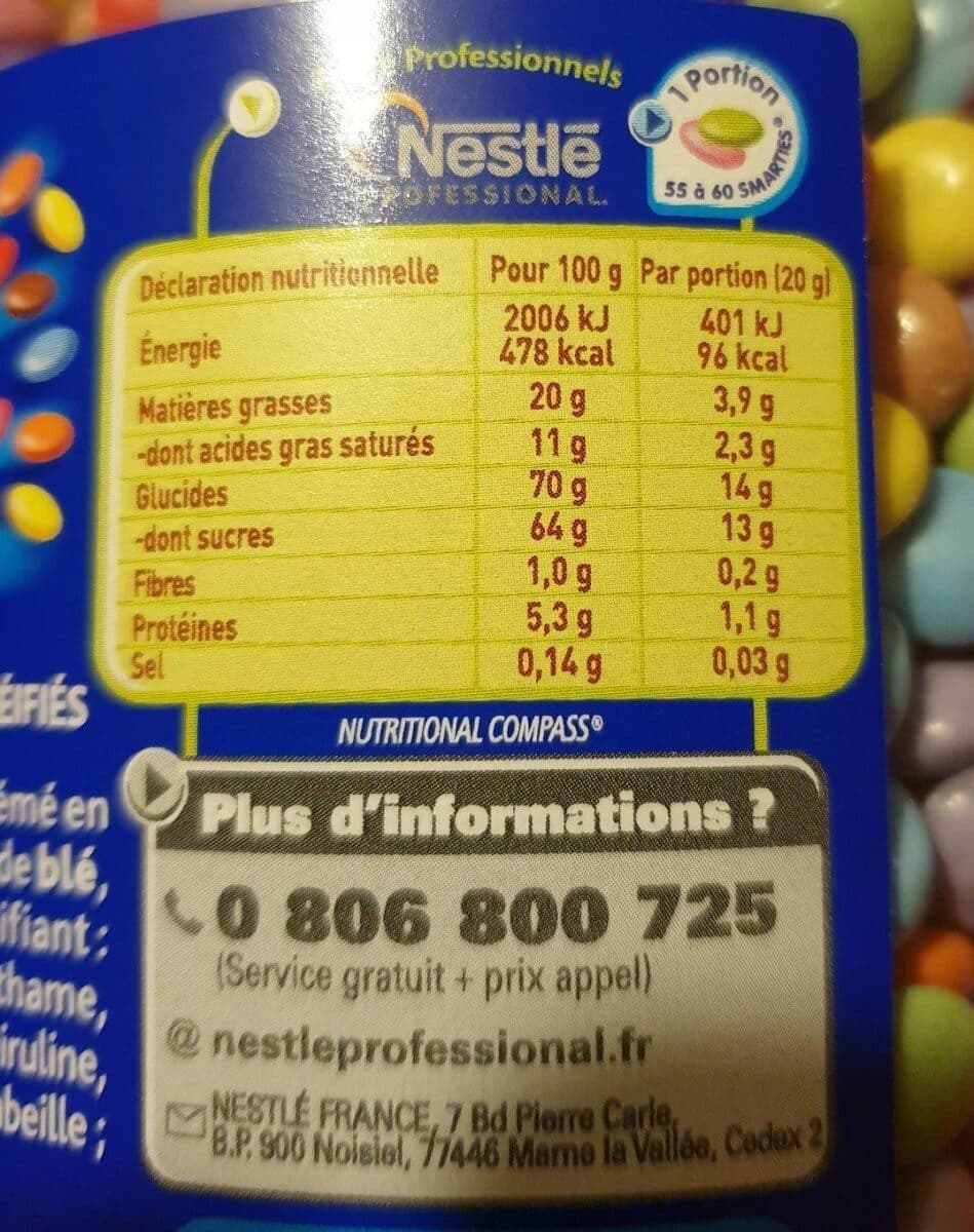 Nestlé Smarties packshot