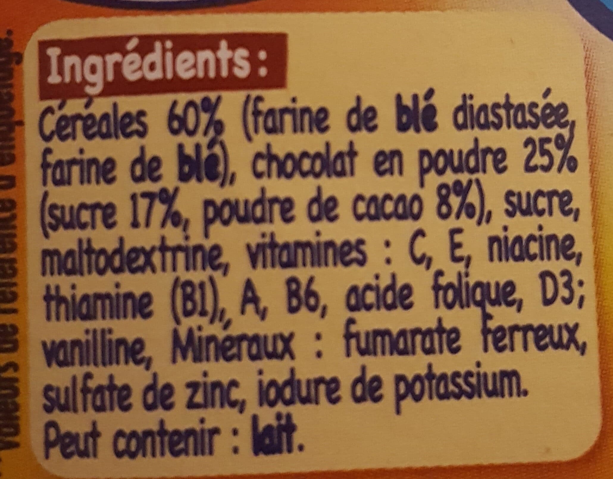 Nestlé BABICAO céréales infantiles packshot