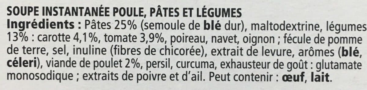 Maggi Sveltesse Poule, pâtes & petits légumes packshot
