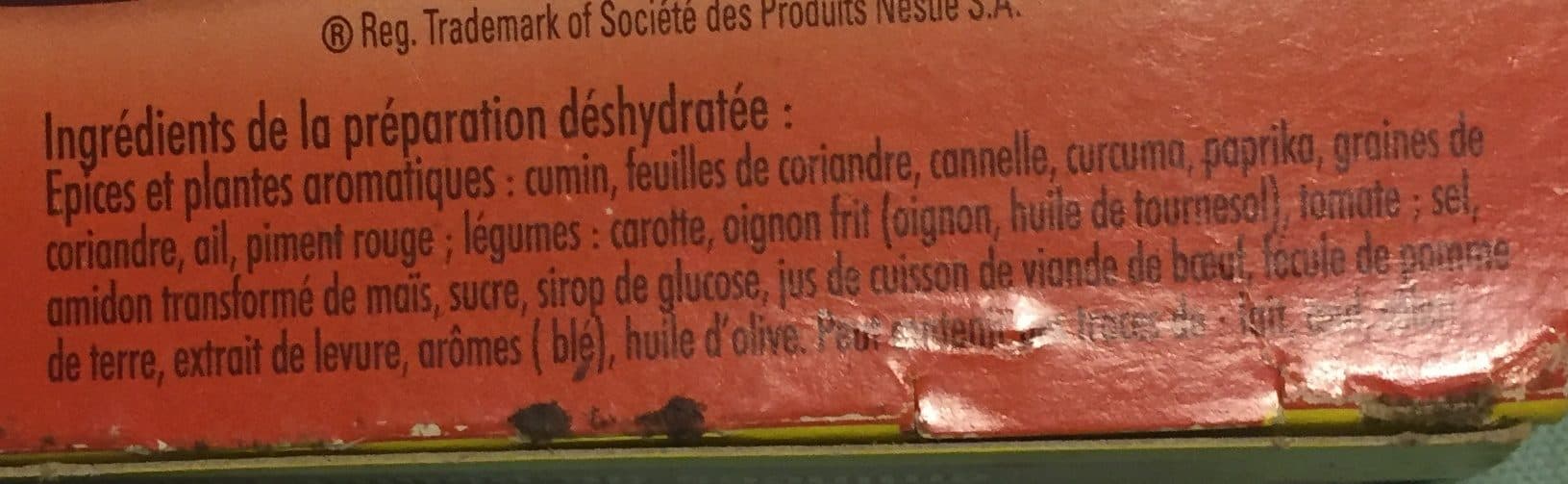 Maggi Préparation Pour émincés De Poulet Façon Tajine packshot