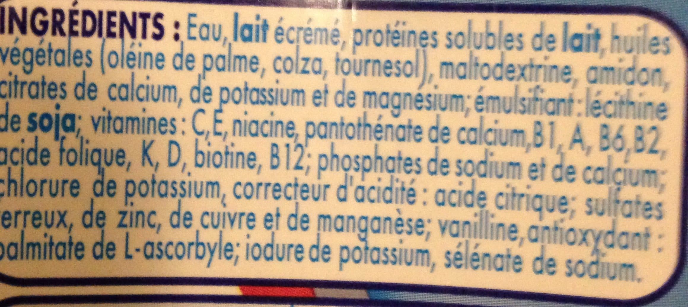 Nestlé LAIT NIDAL CROISSANCE 10M 1L packshot