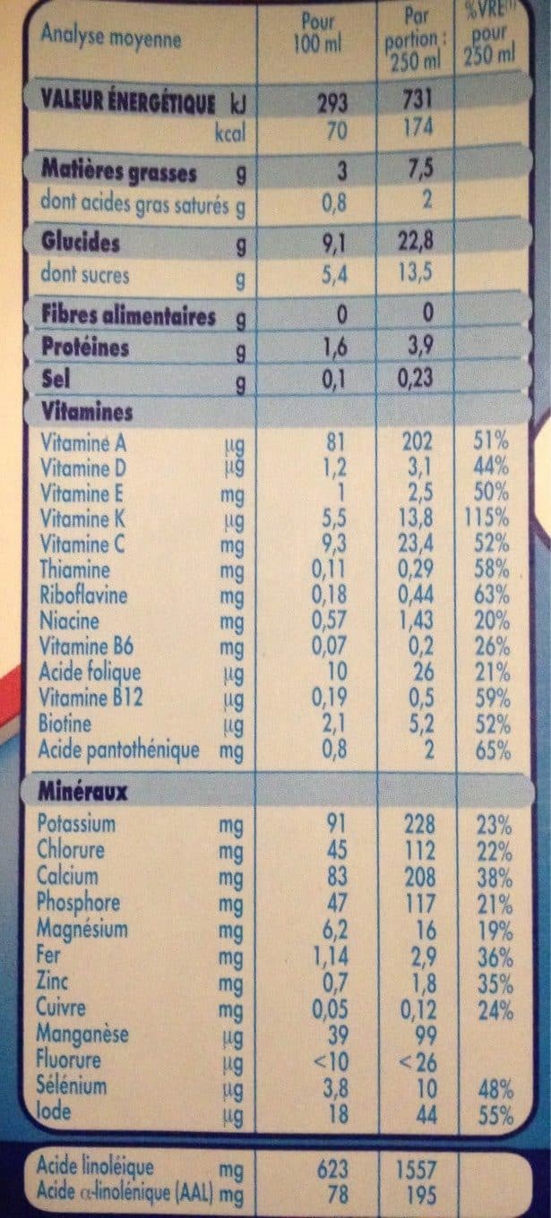 Nestlé LAIT NIDAL CROISSANCE 10M 1L packshot