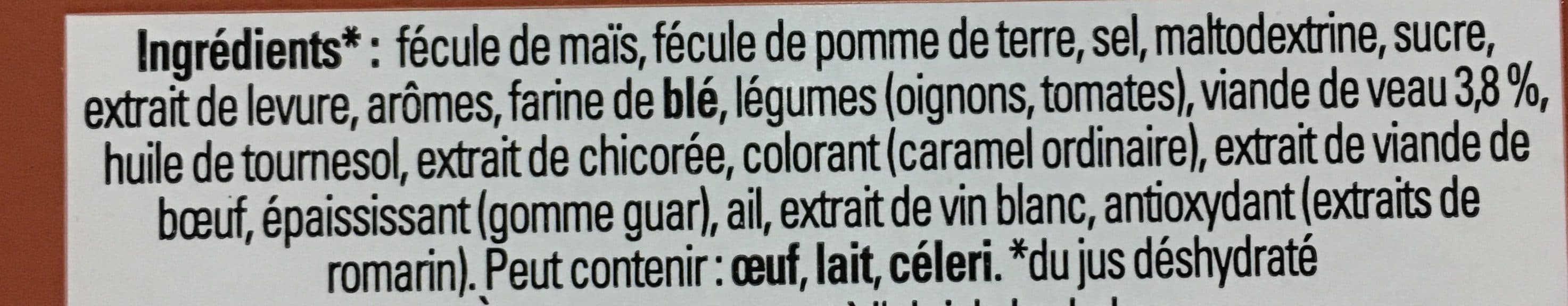 Chef Jus de Veau Lié CHEF - Boîte de 660 g pour 11 L à 22 L packshot