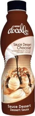 Nestlé Sauce Dessert Chocolat nappage à froid NESTLÉ Docello Bouteille de 1 kg packshot