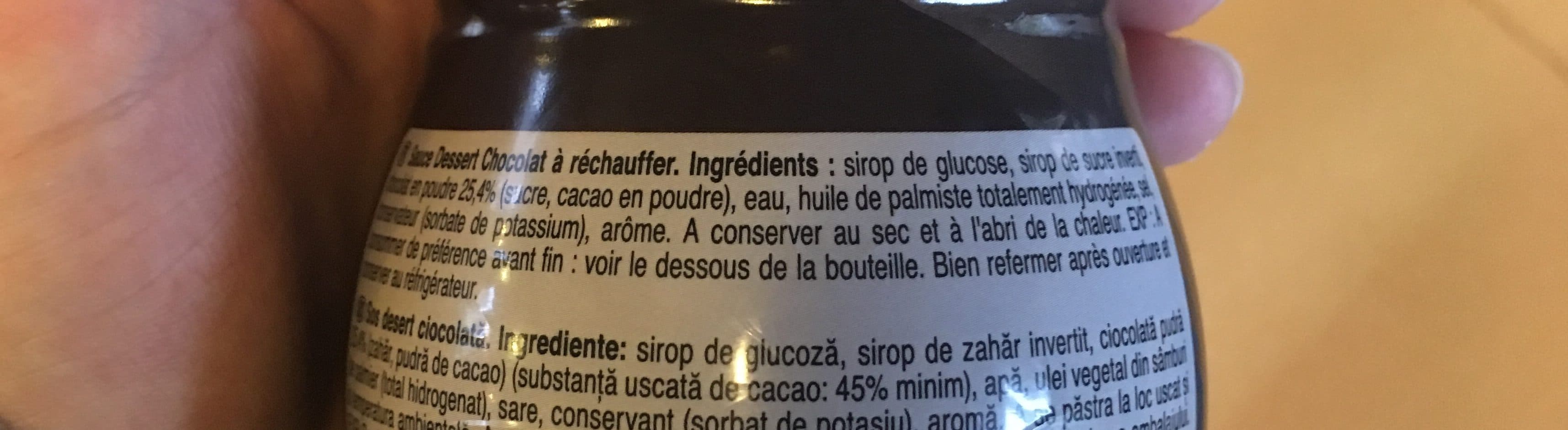 Nestlé Sauce Dessert Chocolat à réchaufferNESTLÉ Docello Bouteille de 1 kg packshot
