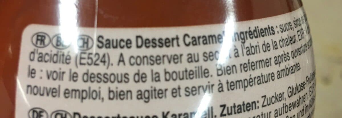Nestlé Sauce Dessert Au Caramel packshot
