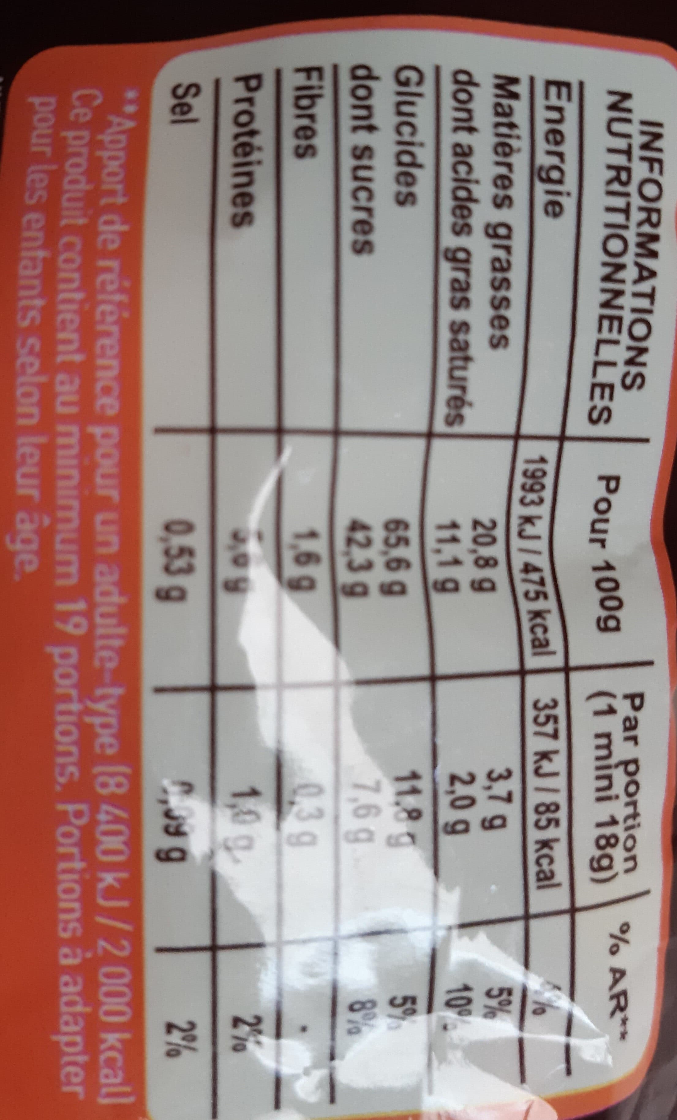 Nestlé LION MINI Barres chocolatées - sachet 385g packshot