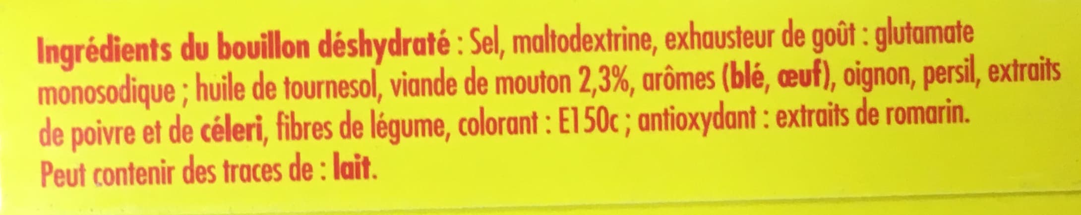Maggi Bouillon de mouton packshot