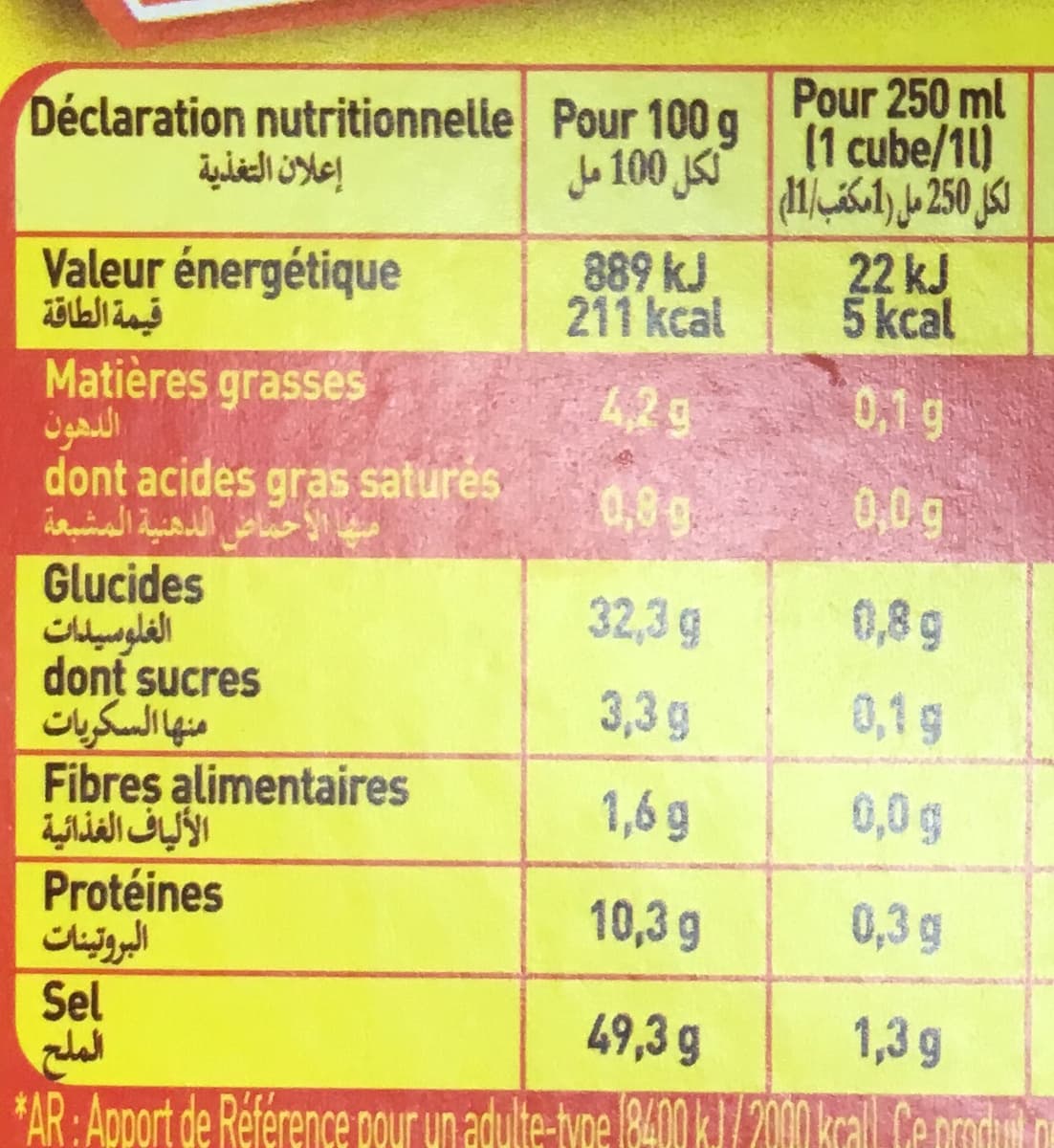 Maggi Bouillon de mouton packshot