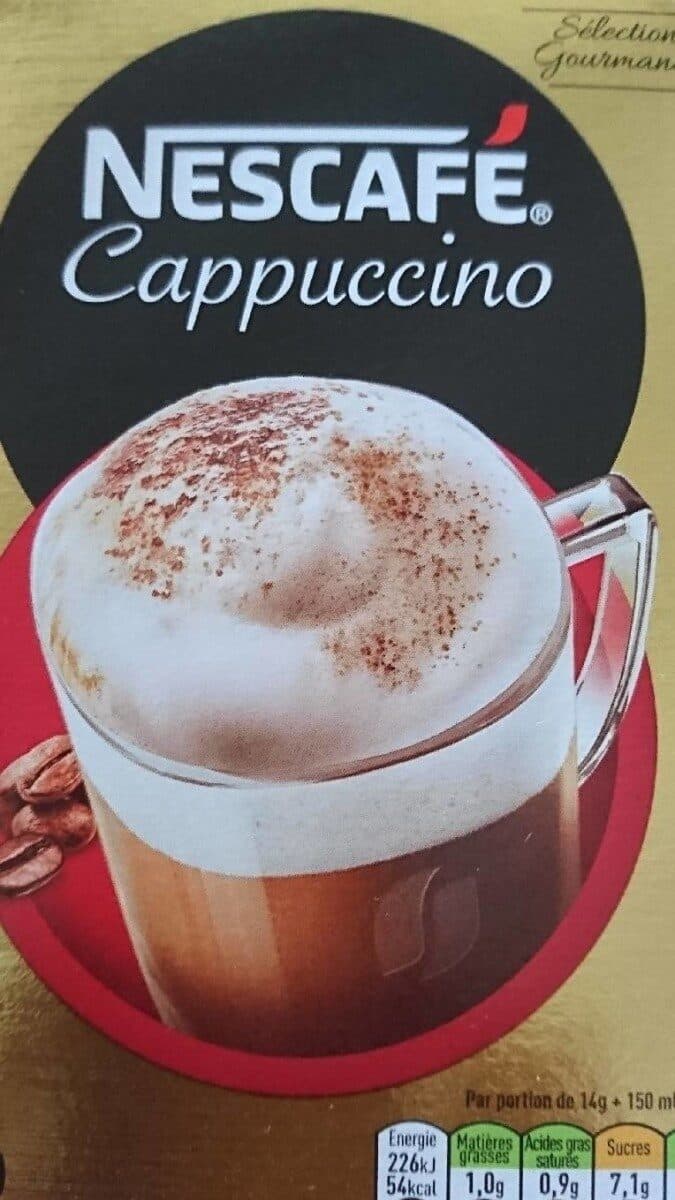 Cappuccino Nescafé, Gold cappuccino, Cappuccino packshot