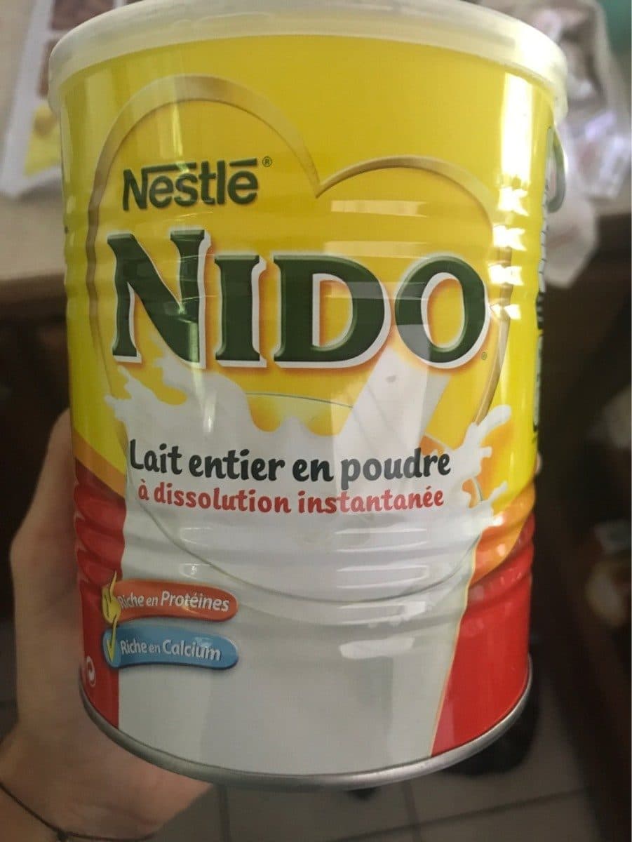 Nestlé Nido - Lait entier en Poudre packshot