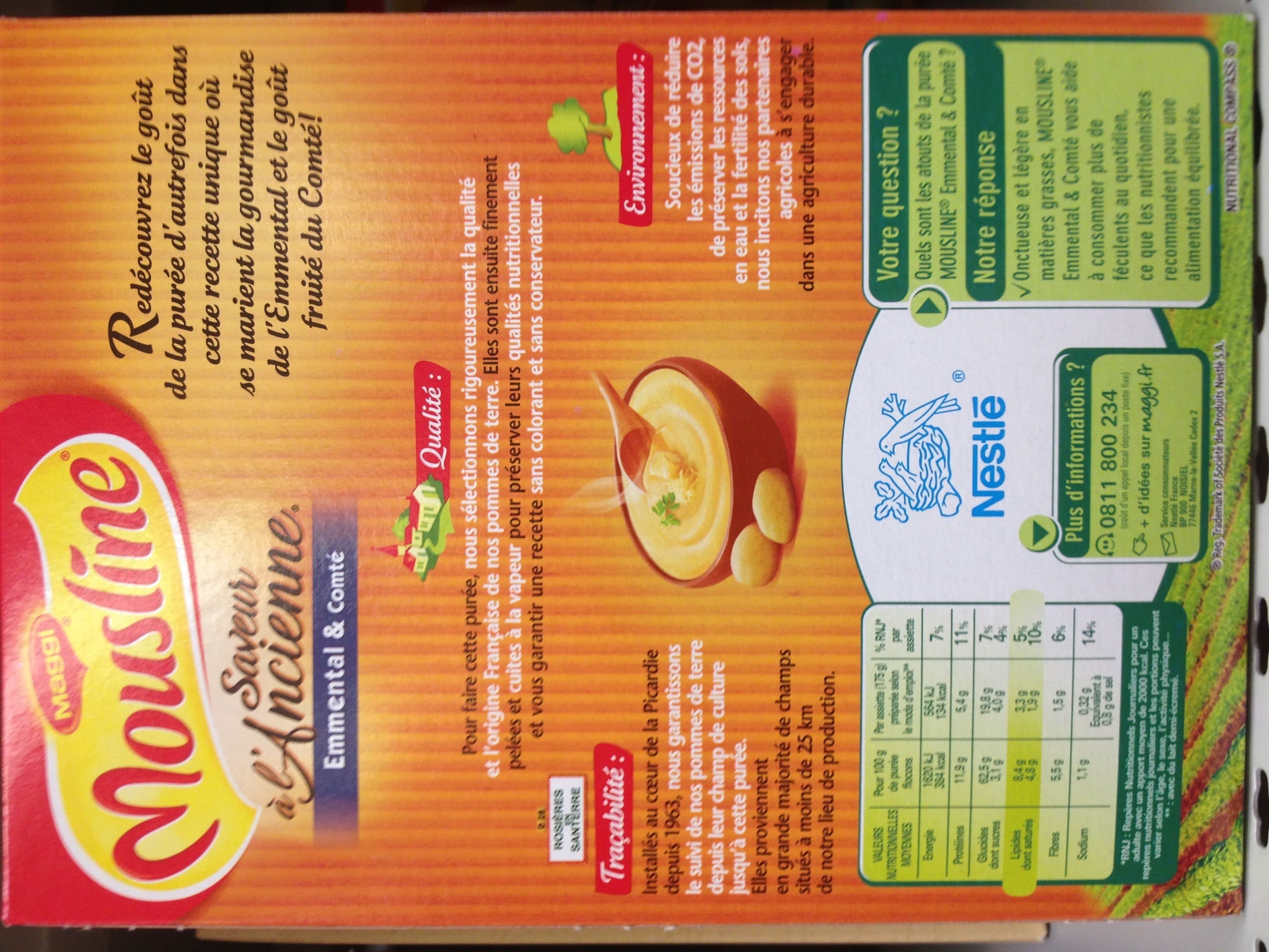 Maggi MOUSLINE purée à l'emmental packshot
