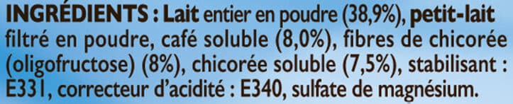 Nestlé RICORE au Lait, Café & Chicorée, Boîte 400g packshot