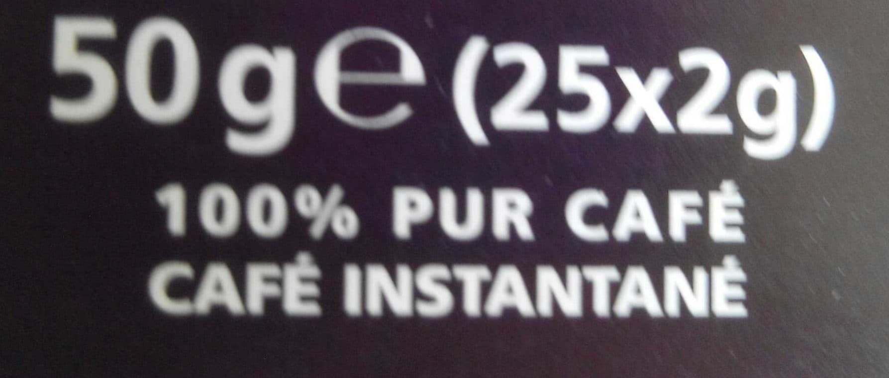 Nestlé NESCAFÉ NES, Café Soluble, Boîte de 25 Sticks (2g chacun) packshot