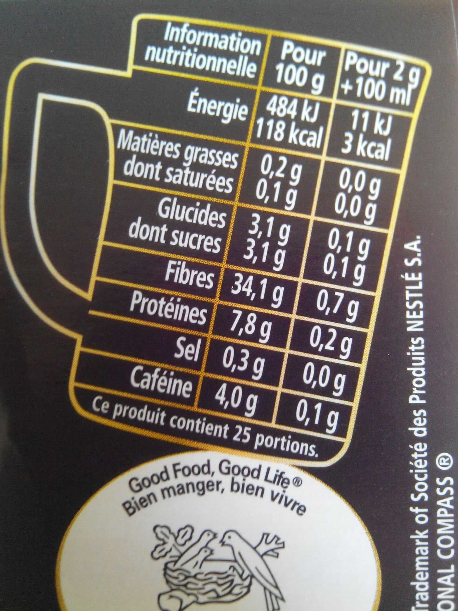 Nestlé NESCAFÉ NES, Café Soluble, Boîte de 25 Sticks (2g chacun) packshot