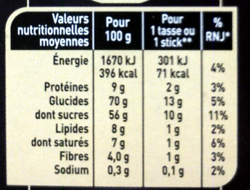 Nestlé NESCAFE Café Viennois, Café soluble, Boîte de 8 sticks (18g chacun) packshot