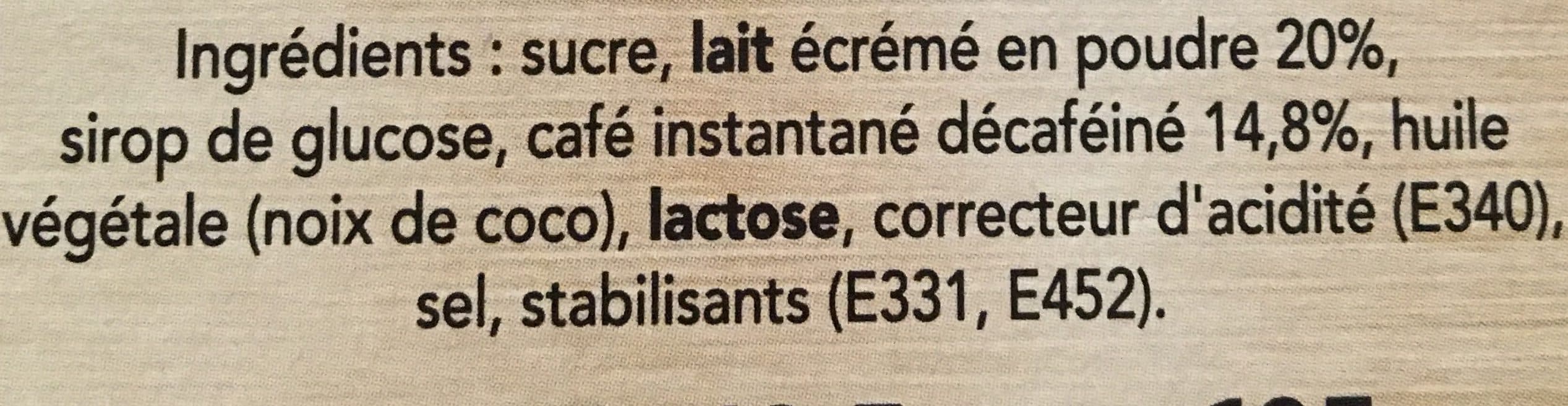 Cappuccino NESCAFÉ Cappuccino Décaféiné, Café soluble, Boîte de 10 sticks (12,5g chacun) packshot