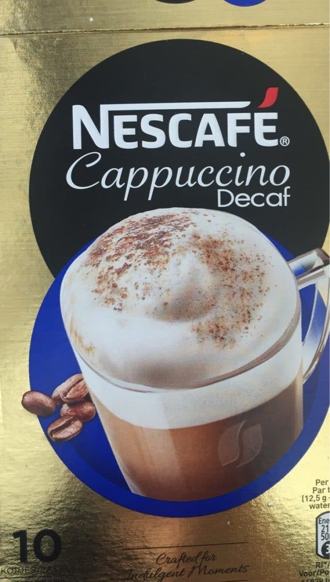 Nescafe Nescafe cappuccino packshot