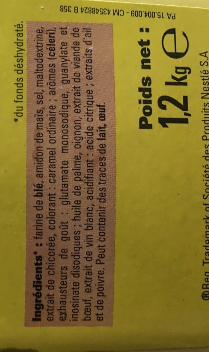 Maggi Fonds Brun Lié Demi-Glace MAGGI Boîte 1,2 kg jusqu'à 40 L packshot