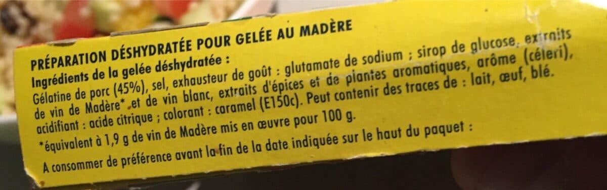 Maggi Gelée Au Madère, 24 Grammes, Marque Maggi packshot