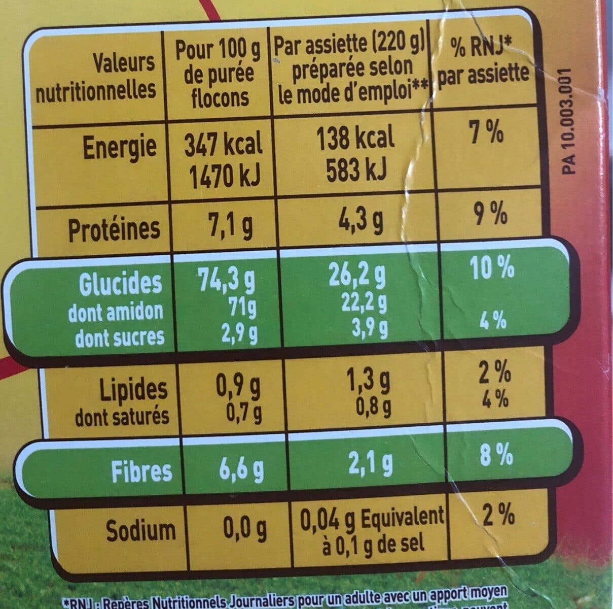 Maggi Mousline packshot